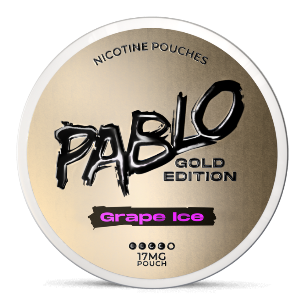 PABLO Pouches Gold Edition Grape Ice 17MG