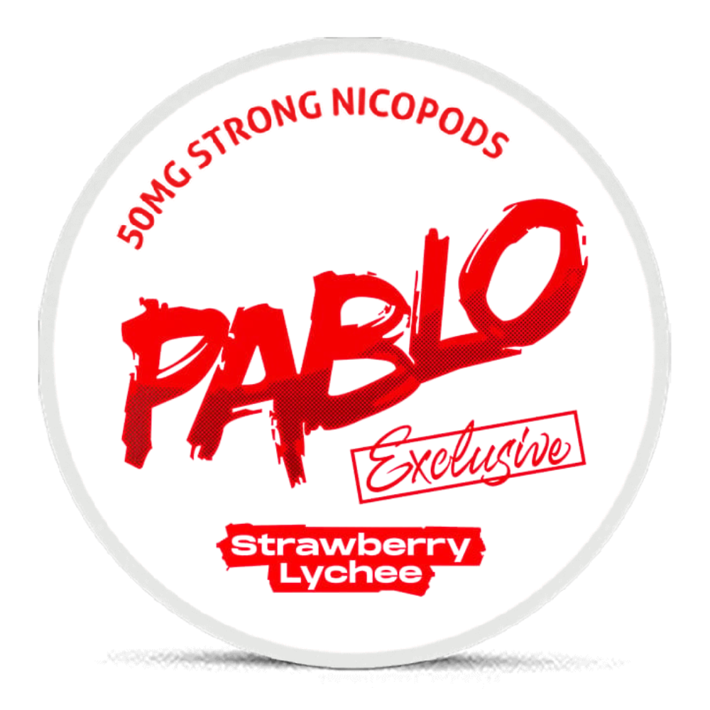 PABLO Pouches Strong Strawberry Lychee 50MG