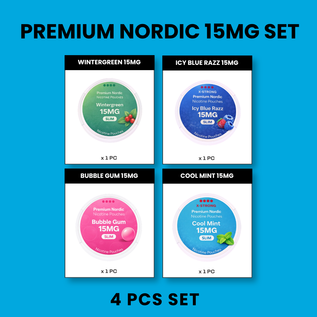 Premium Nordic 15MG All-In Set (4pcs)