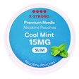 Premium Nordic Nicotine Pouches Cool mint X-Strong Slim 15MG