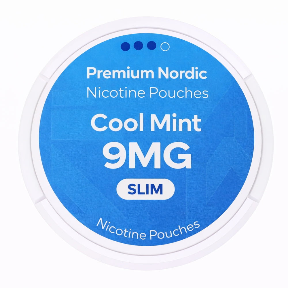 Premium Nordic Nicotine Pouches Cool Mint Slim 9MG