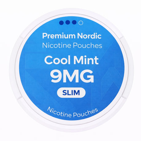 Premium Nordic Nicotine Pouches Cool Mint Slim 9MG