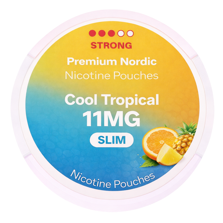 Premium Nordic Nicotine Pouches Cool Tropical 11MG