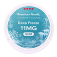 Premium Nordic Nicotine Pouches Deepfreeze Slim 11MG