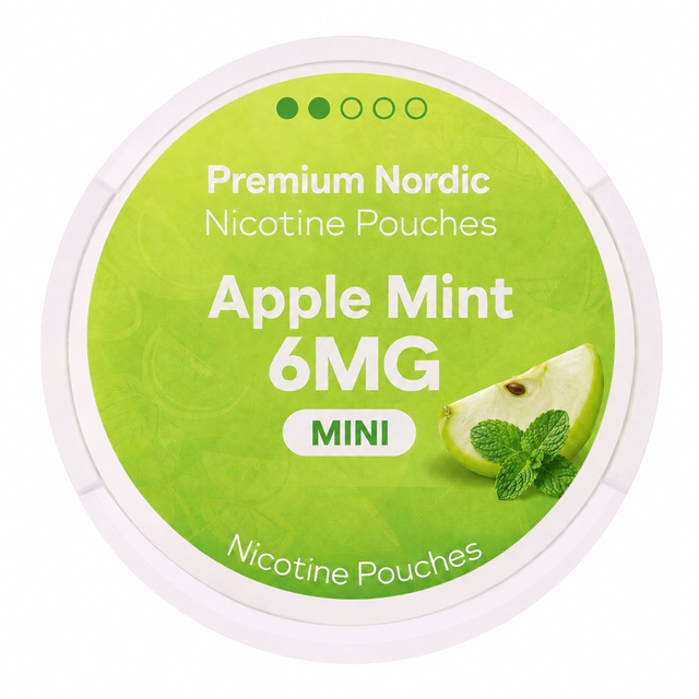 Premium Nordic Pouches Apple Mint Mini 6MG