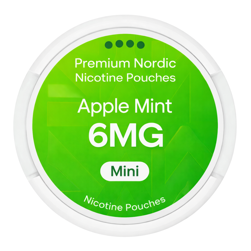 Premium Nordic Nicotine Pouches Apple Mint Mini 6MG