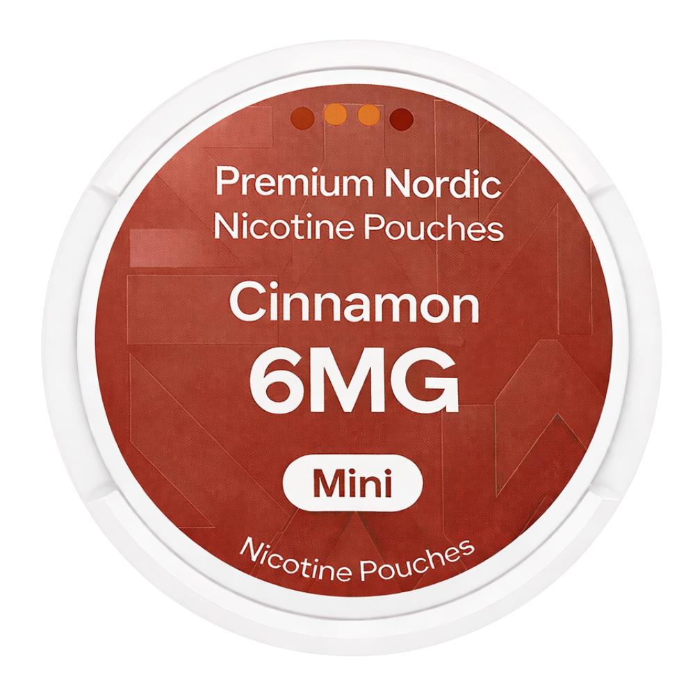 Premium Nordic Nicotine Pouches Cinnamon 6MG