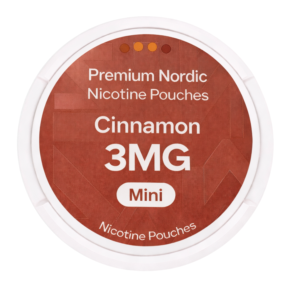 Premium Nordic Nicotine Pouches Cinnamon 3MG