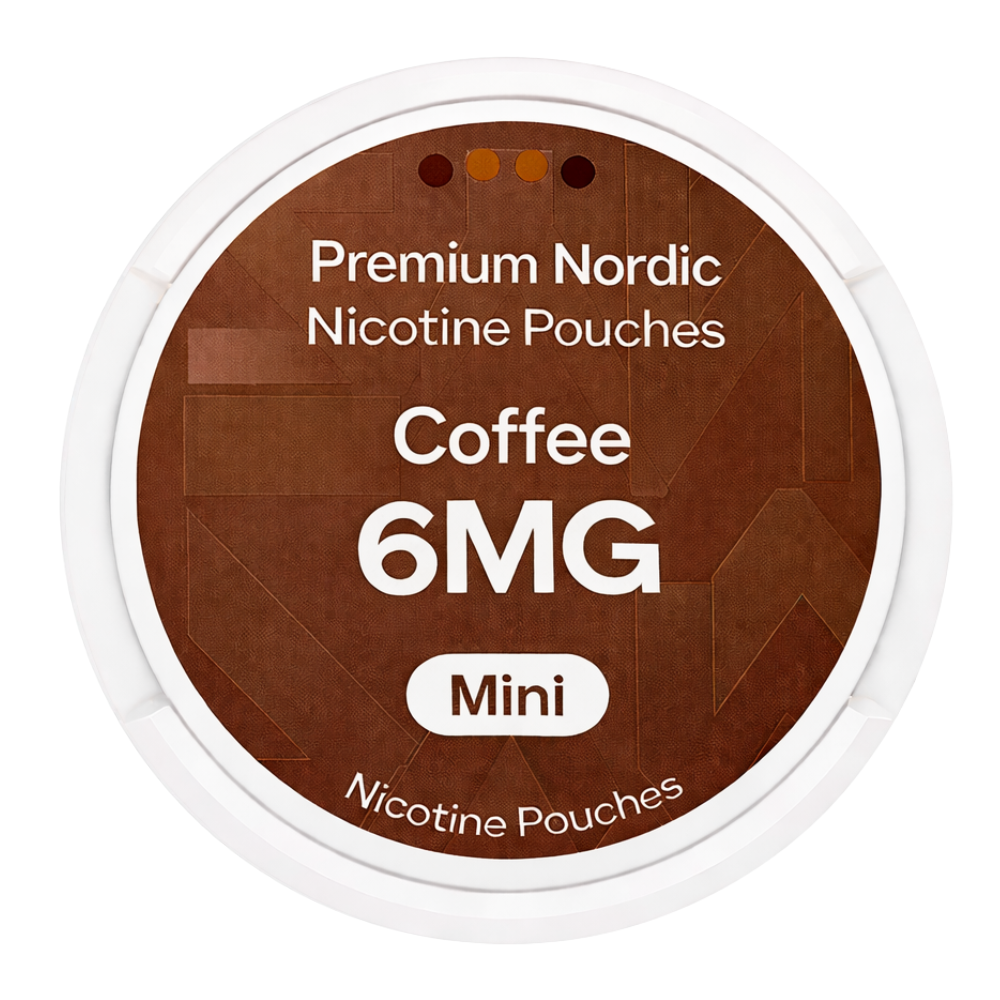 Premium Nordic Nicotine Pouches Coffee 6MG