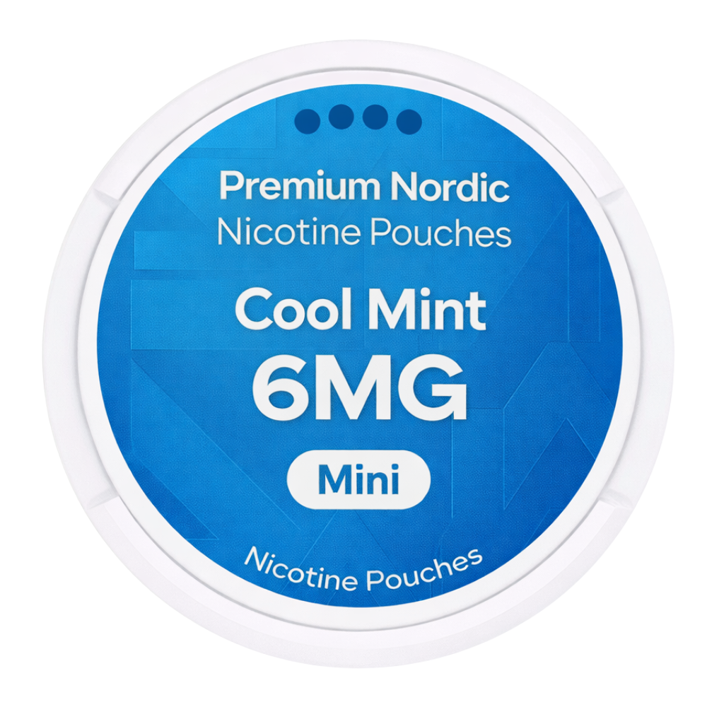 Premium Nordic Nicotine Pouches Cool Mint 6MG
