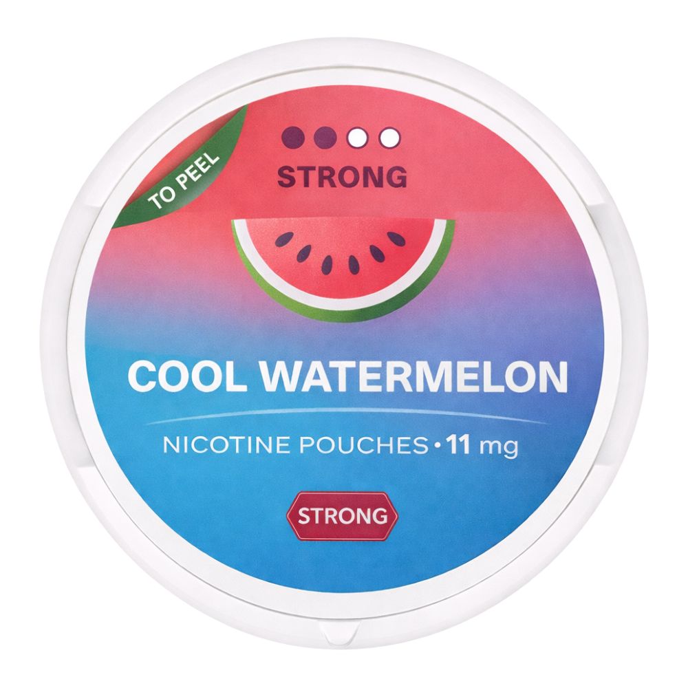 Premium Nordic Nicotine Pouches Cool Watermelon Strong 11MG