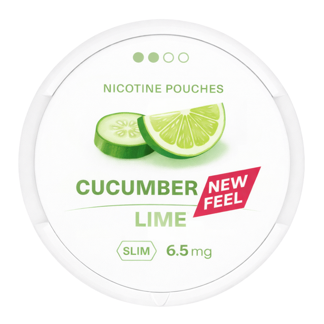 Premium Nordic Nicotine Pouches Cucumber Lime Slim 6.5MG