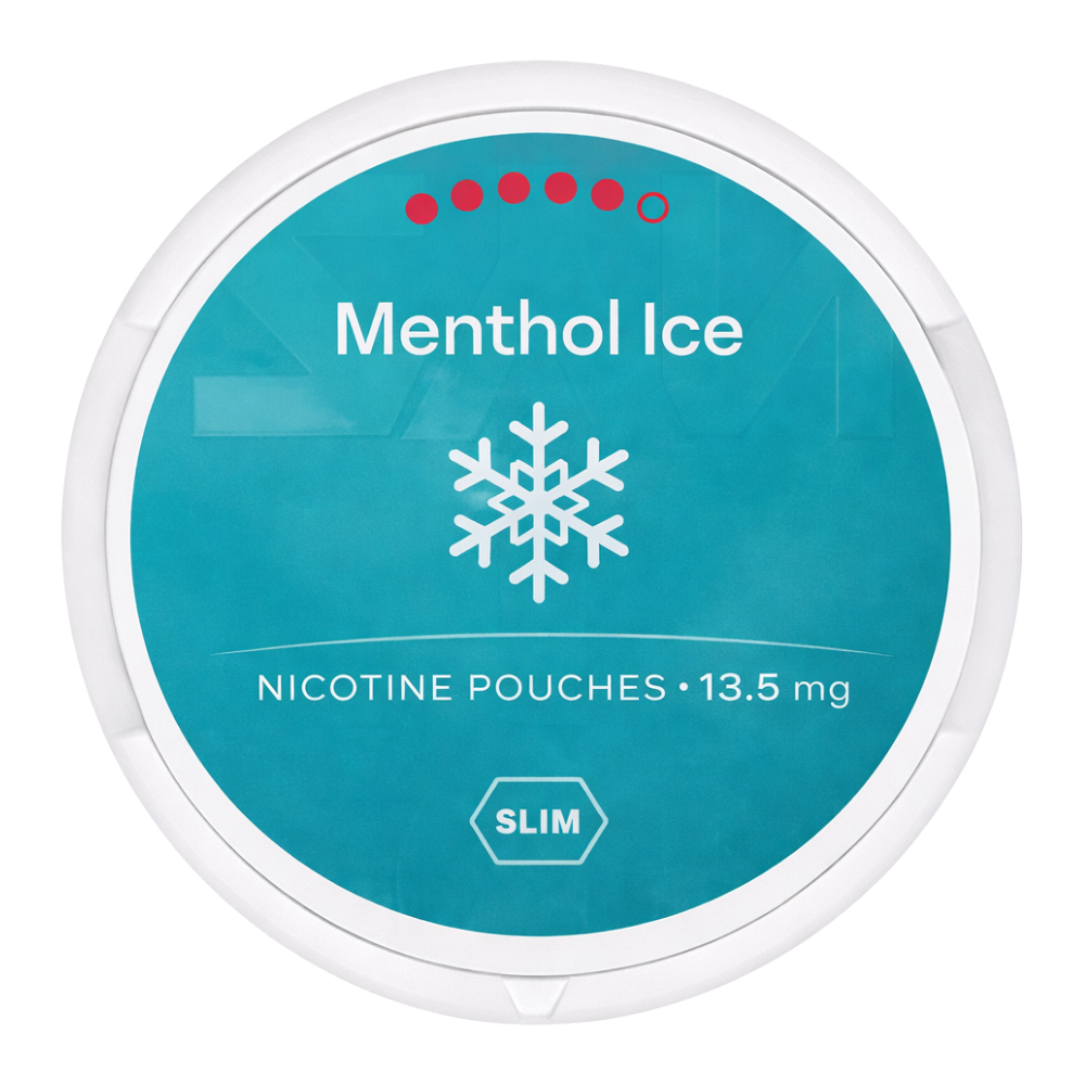 Premium Nordic Nicotine Pouches Menthol Ice Slim 13.5MG
