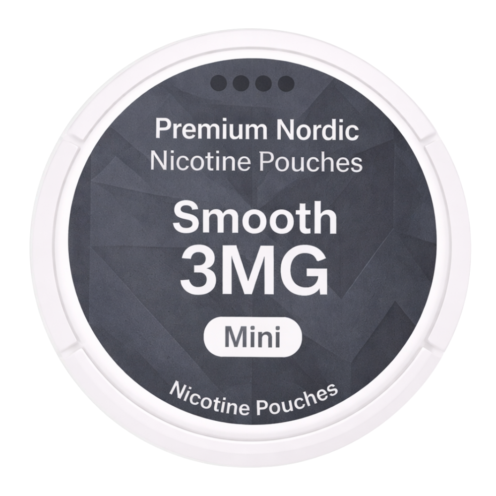 Premium Nordic Nicotine Pouches Smooth 3MG