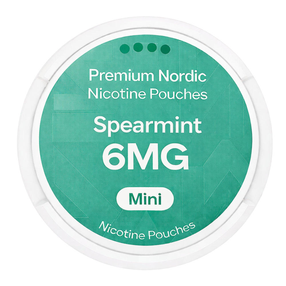 Premium Nordic Nicotine Pouches Spearmint 6MG