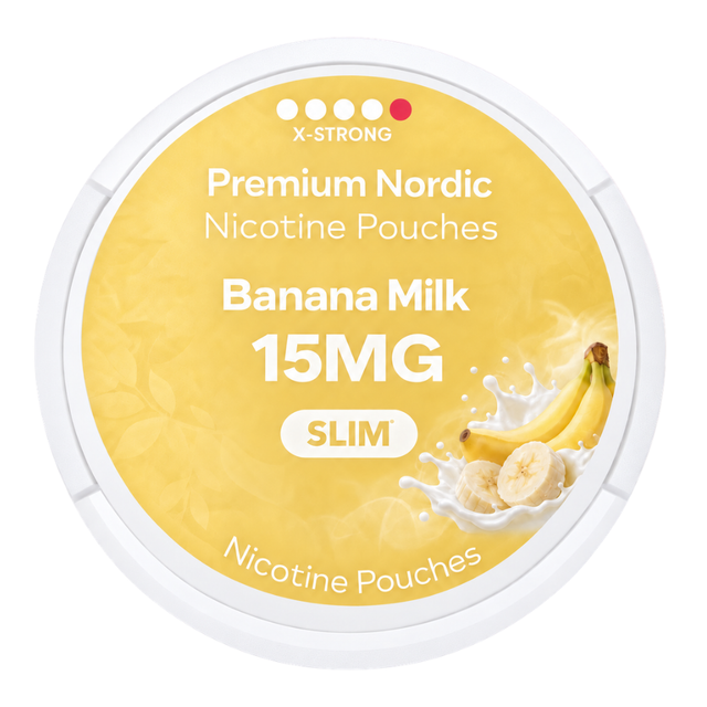 Premium Nordic Pouches Banana Milk 15MG