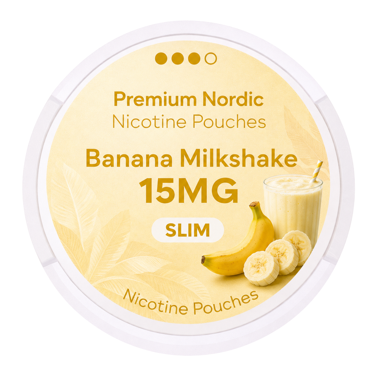 Premium Nordic Pouches Banana Milkshake 15MG