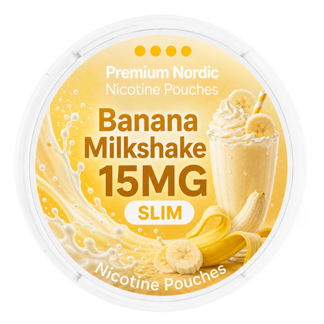 Premium Nordic Pouches Banana Milkshake 15MG