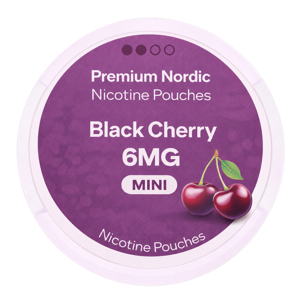 Premium Nordic Pouches Black Cherry Mini 6MG