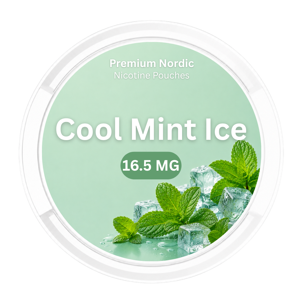 Premium Nordic Pouches Cool Mint Ice 16.5MG