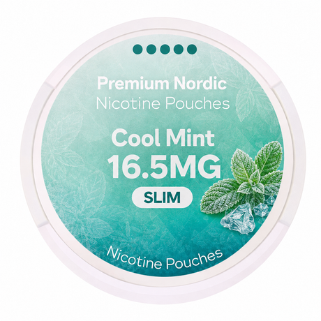 Premium Nordic Pouches Cool Mint Ice 16.5MG