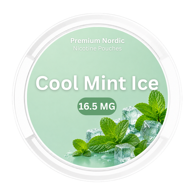 Premium Nordic Pouches Cool Mint Ice 16.5MG