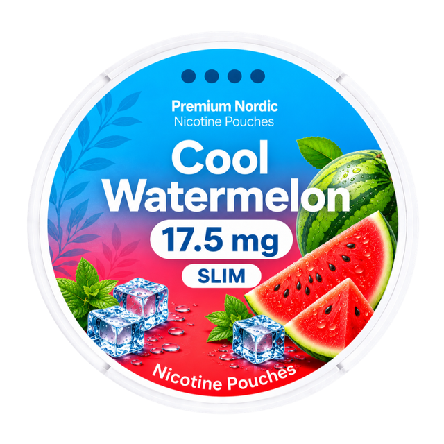 Premium Nordic Pouches Cool Watermelon 17.5MG