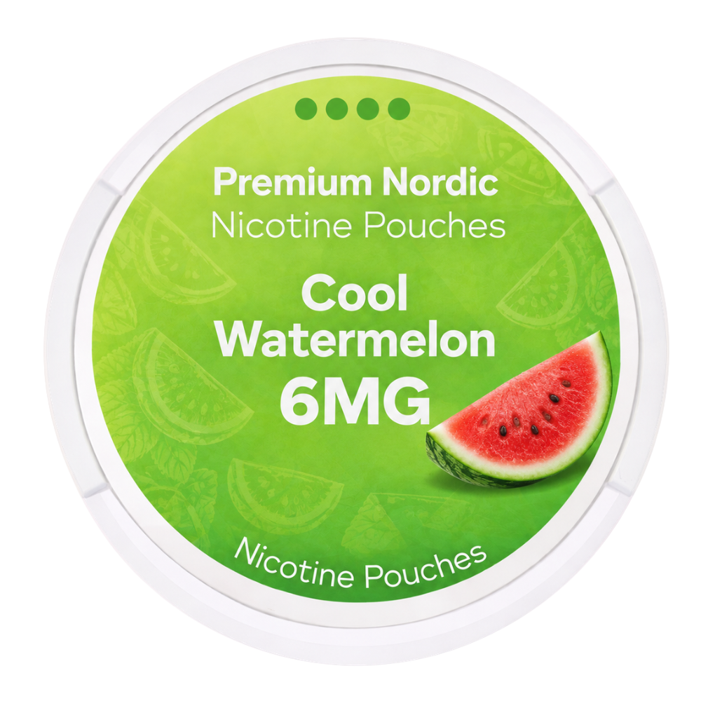 Premium Nordic Pouches Cool Watermelon 6MG