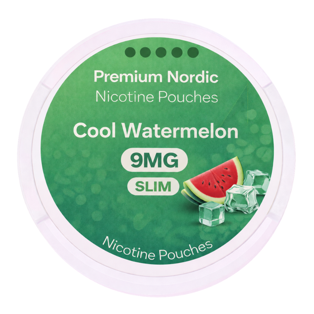 Premium Nordic Pouches Cool Watermelon 9MG
