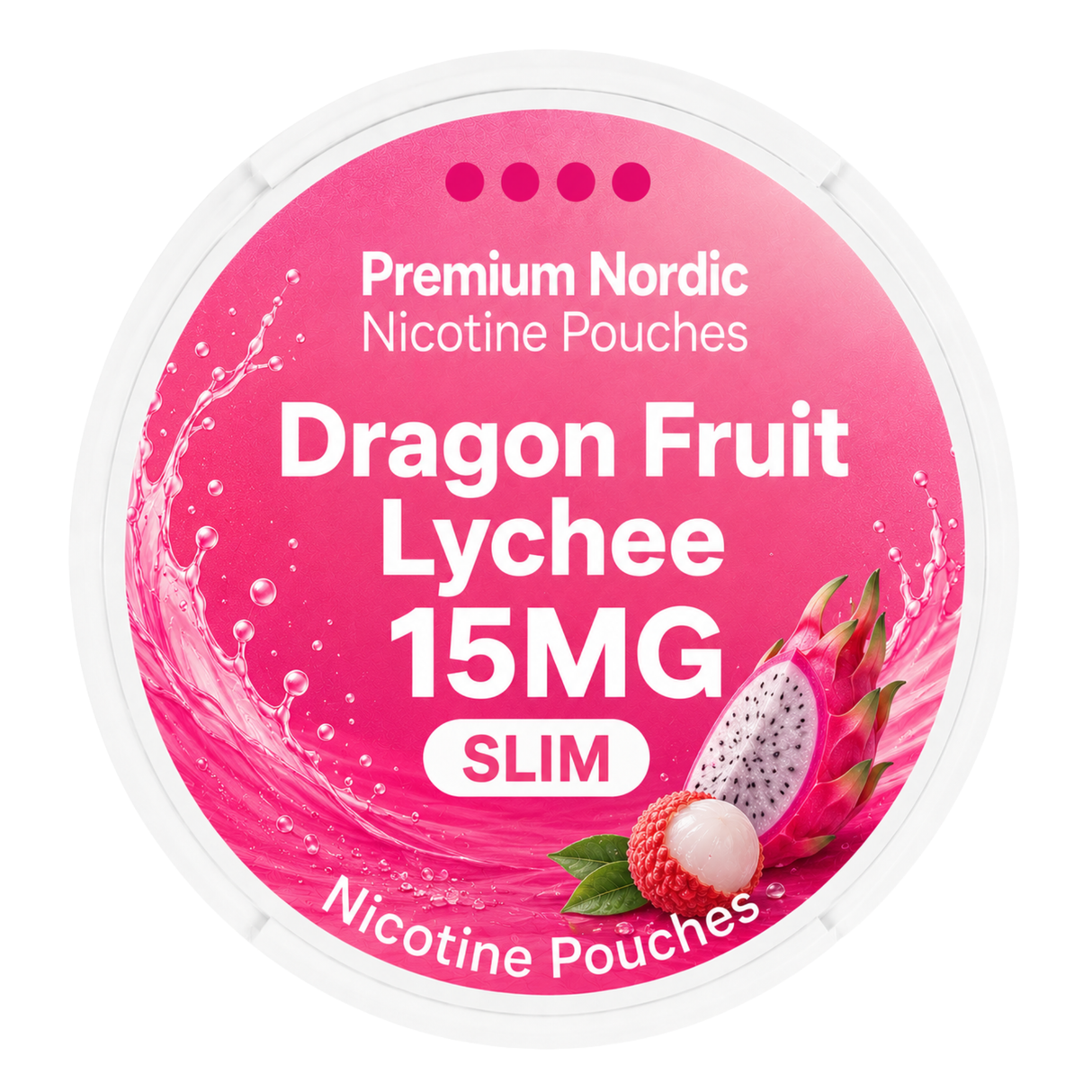 Premium Nordic Pouches Dragon Fruit Lychee 15MG