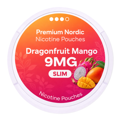 Premium Nordic Pouches Dragonfruit Mango 9MG