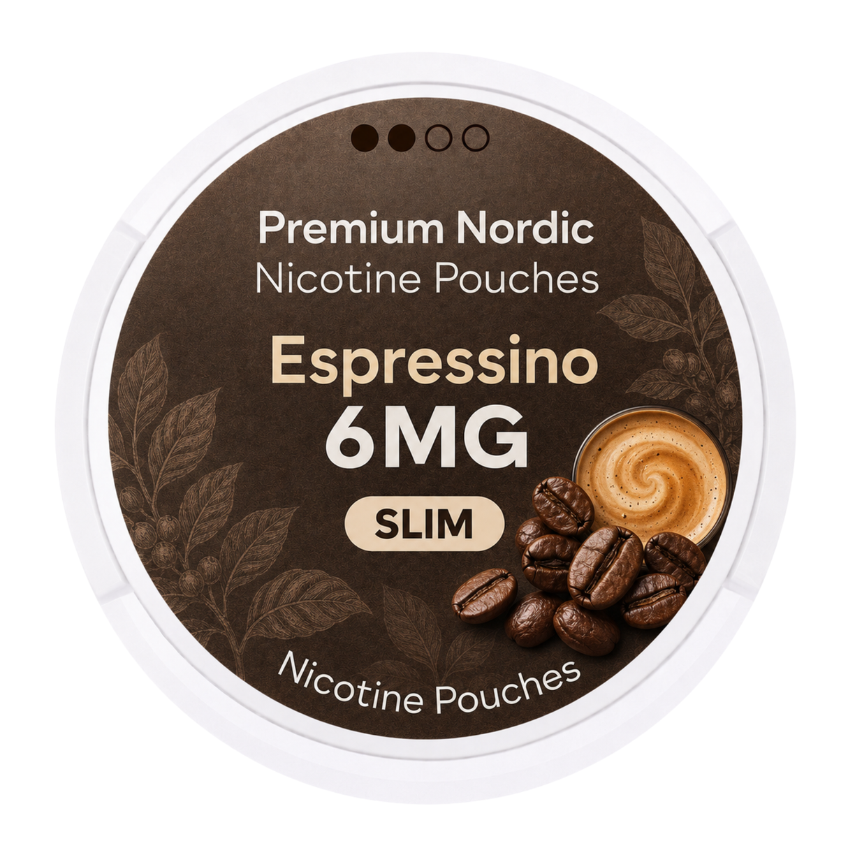 Premium Nordic Pouches Espressino 6MG