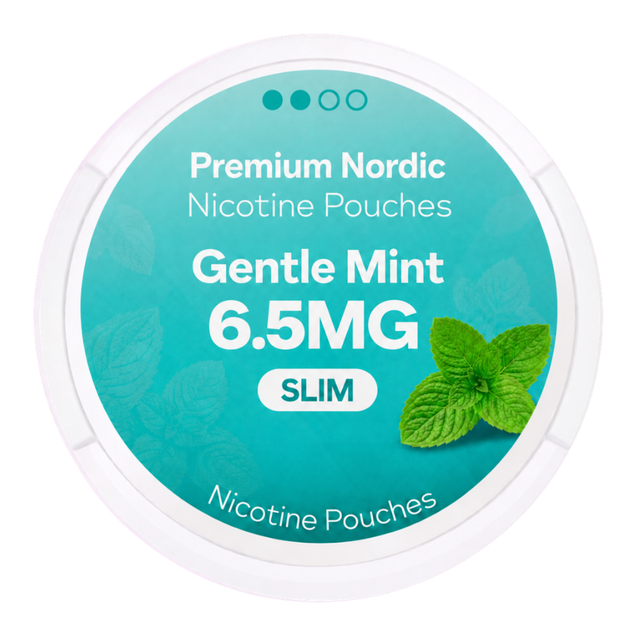 Premium Nordic Pouches Gentle Mint 6.5MG