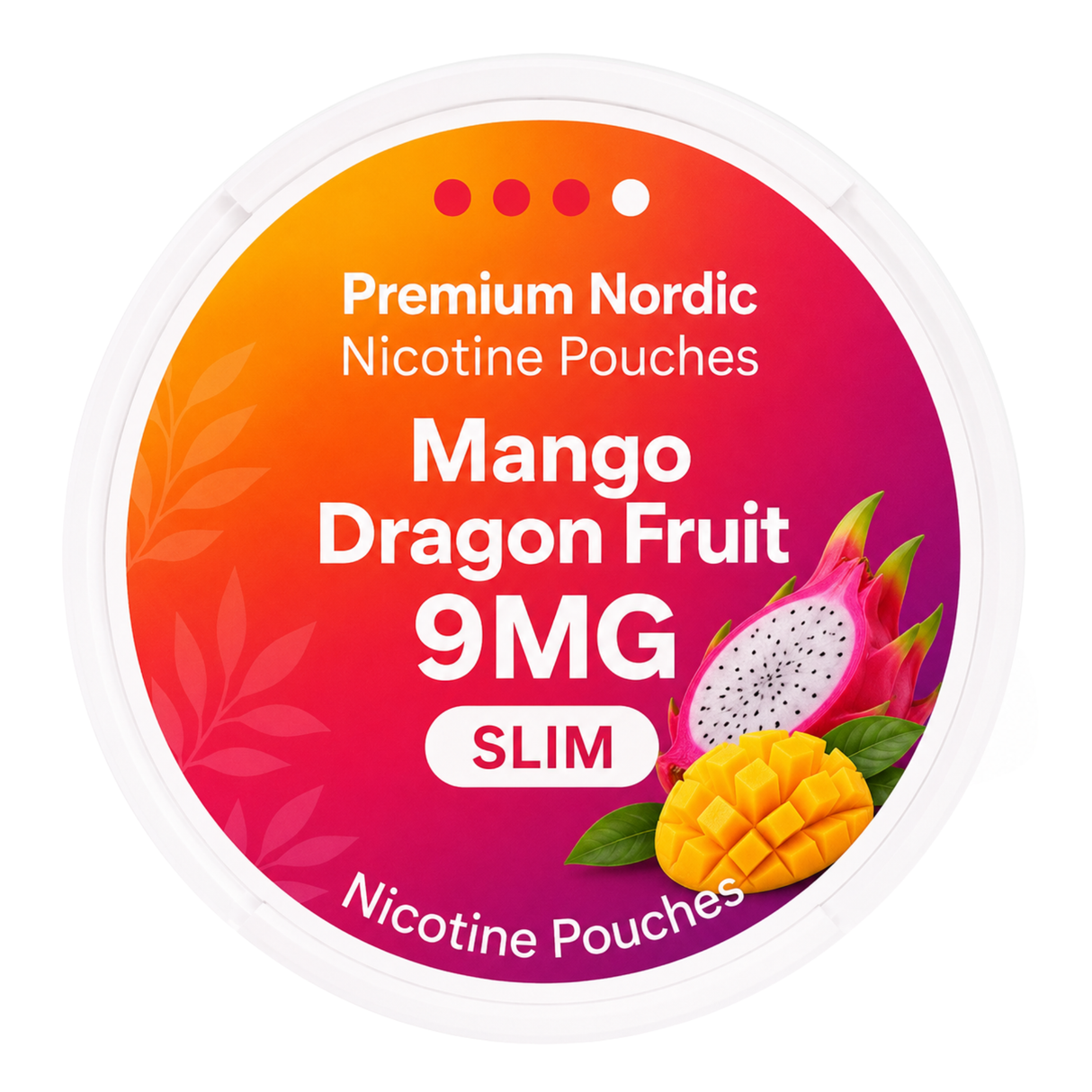 Premium Nordic Pouches Mango Dragonfruit 9MG