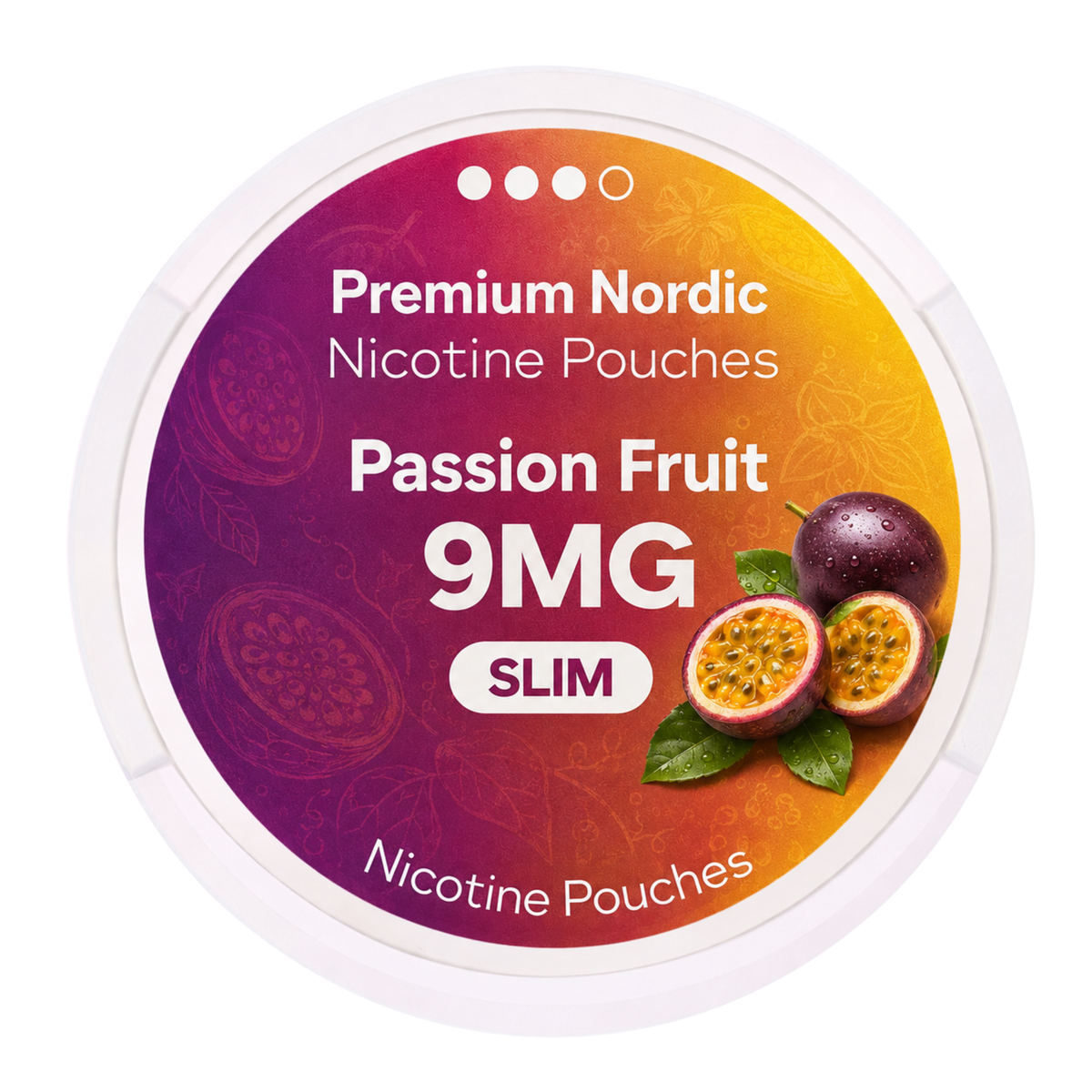 Premium Nordic Pouches Passionfruit 9MG