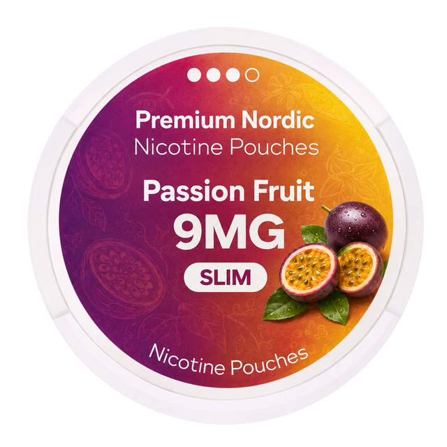 Premium Nordic Pouches Passionfruit 9MG
