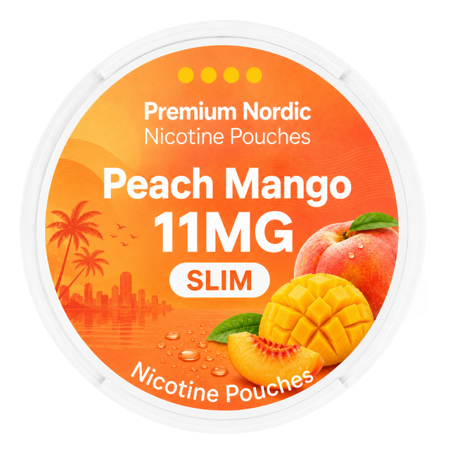 Premium Nordic Pouches Peach Mango 11MG