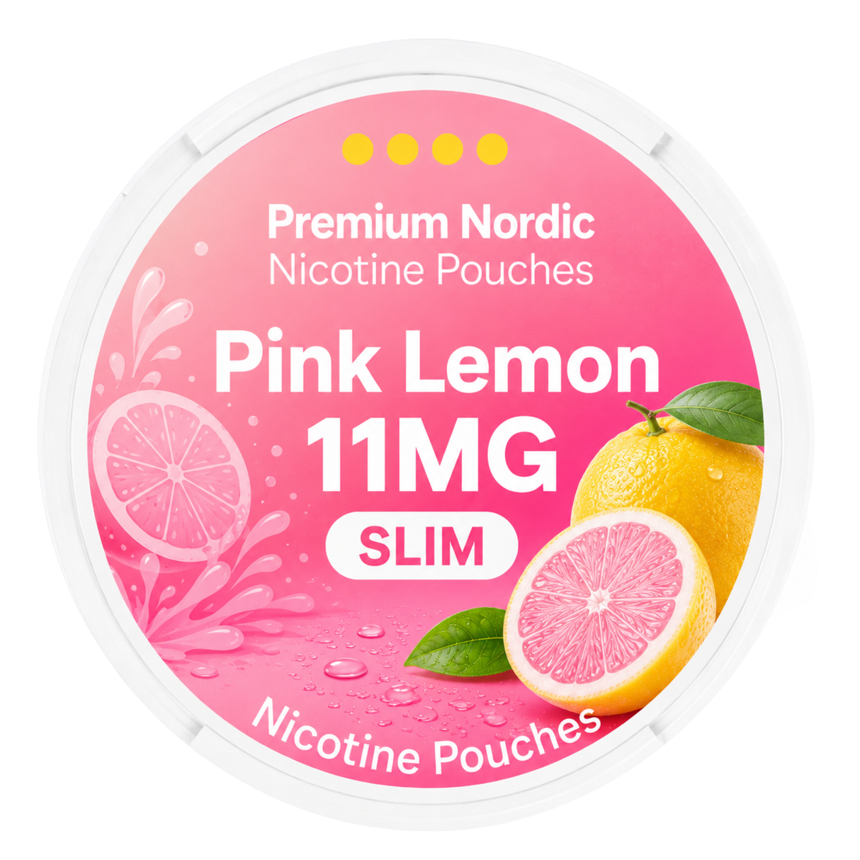 Premium Nordic Pouches Pink Lemon 11MG