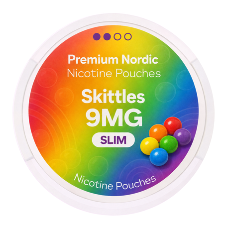 Premium Nordic Pouches Skittles 9MG