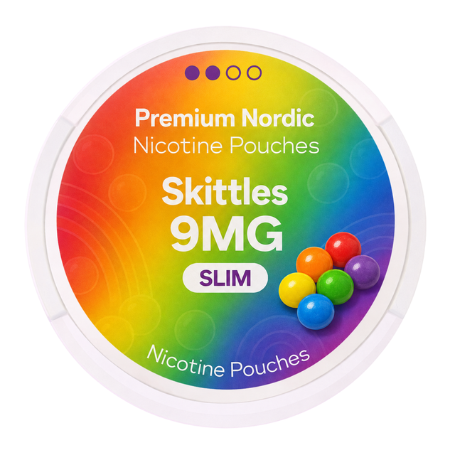 Premium Nordic Pouches Skittles 9MG