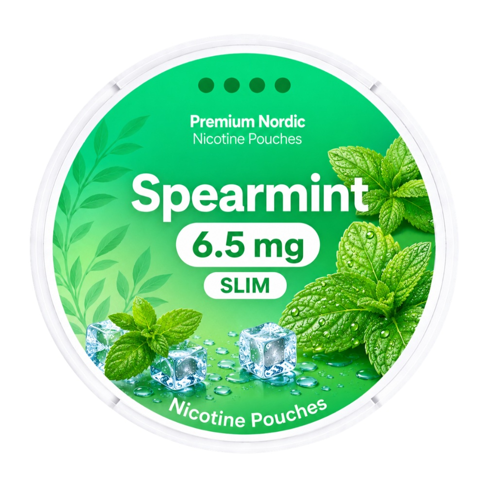 Premium Nordic Pouches Spearmint 6.5MG