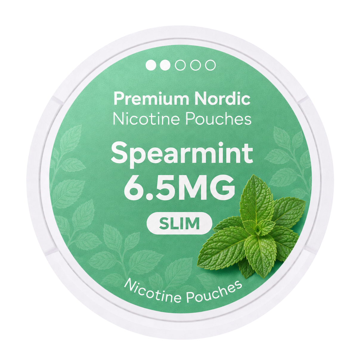Premium Nordic Pouches Spearmint 6.5MG