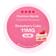 Premium Nordic Pouches Strawberry Cake Slim 11MG