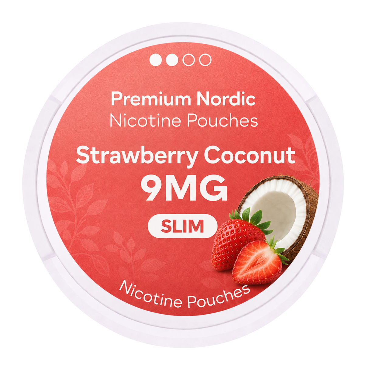 Premium Nordic Pouches Strawberry Coconut 9MG
