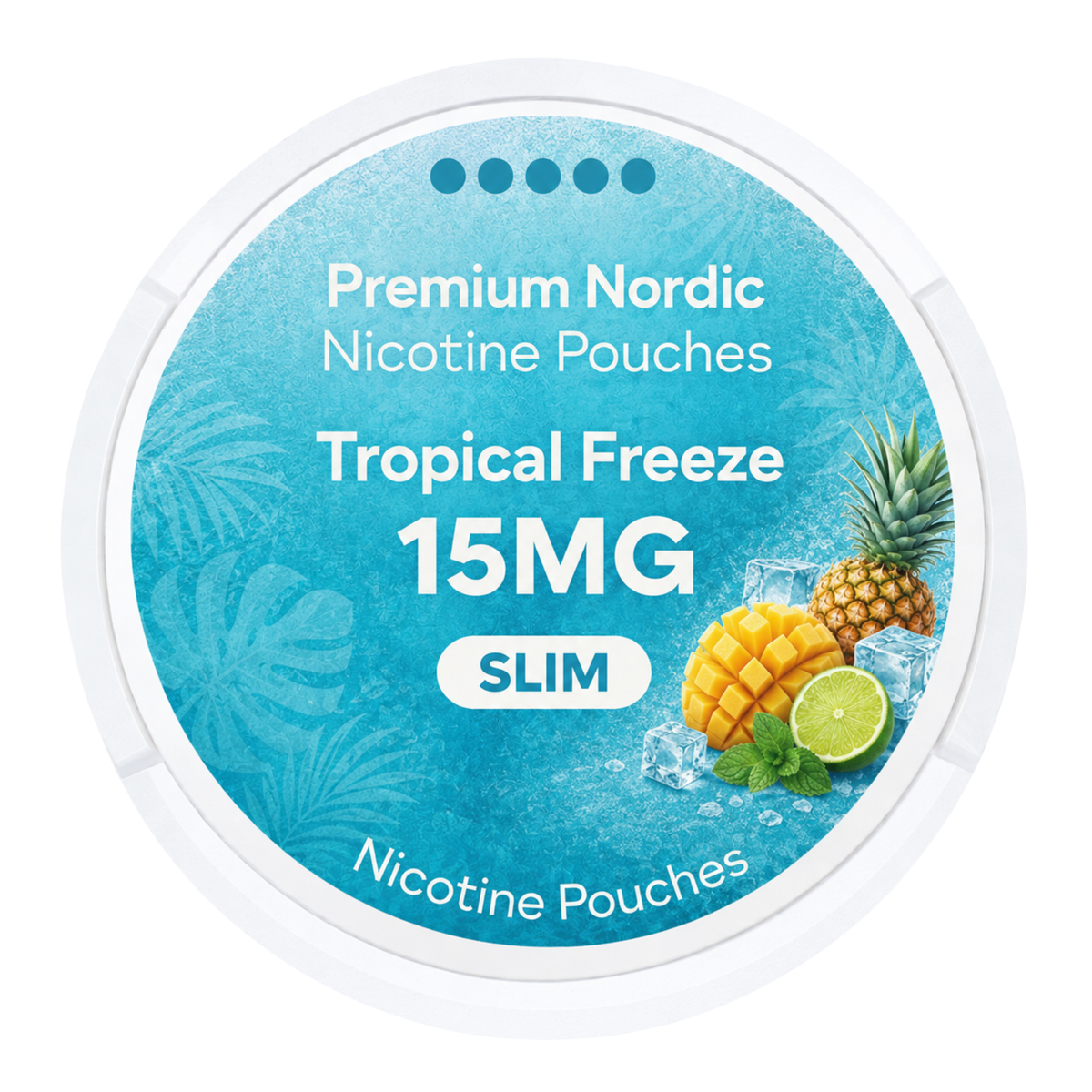 Premium Nordic Pouches Tropical Freeze 15MG