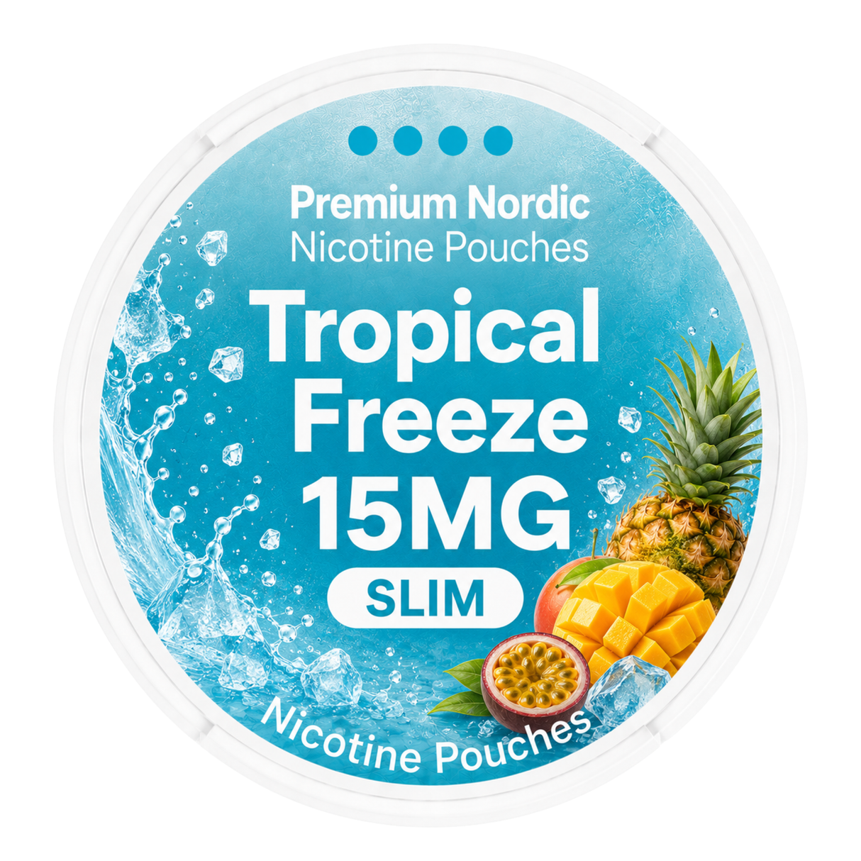 Premium Nordic Pouches Tropical Freeze 15MG