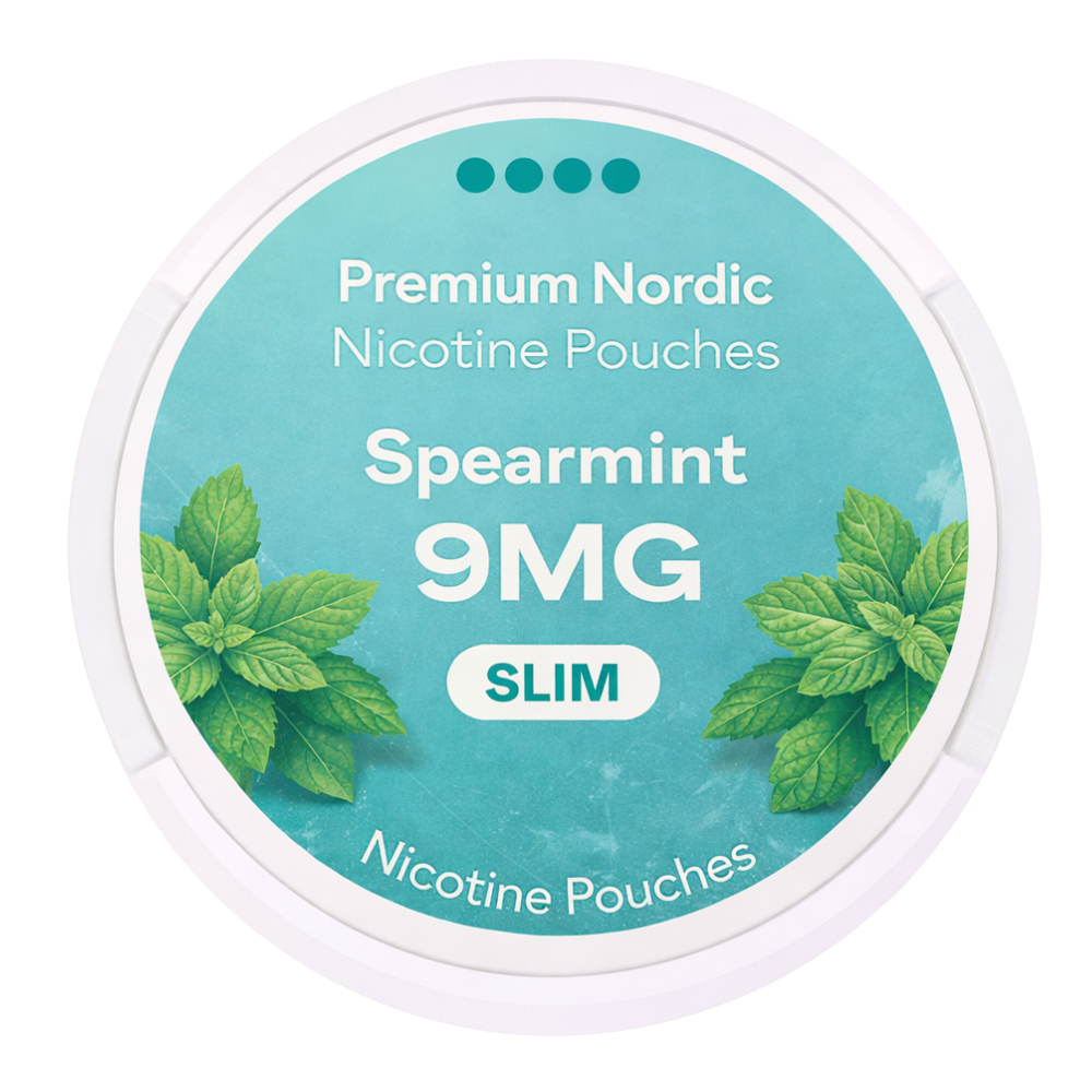 Premium Nordic Nicotine Spearmint Slim 9MG