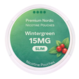 Premium Nordic Nicotine Pouches Wintergreen Slim 15MG