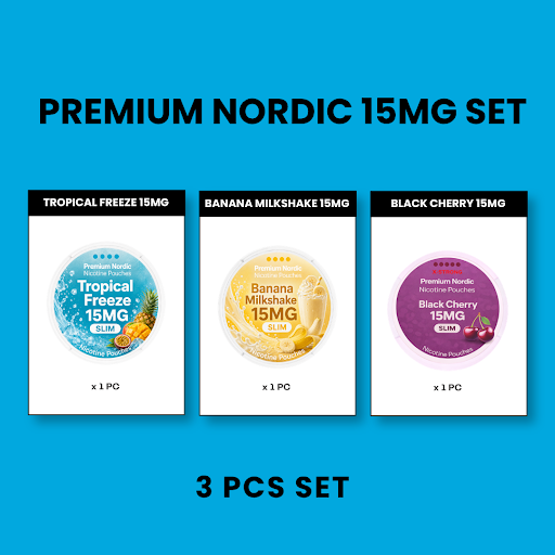 Premium Nordic 15MG All-In Set (3pcs)