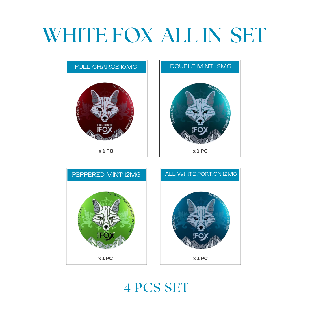 WHITE FOX Pouches All-In Set (4pcs)